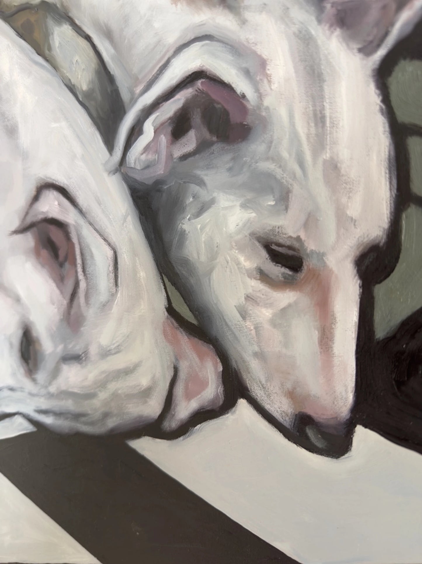 "Where they settle" - Original Oil Painting