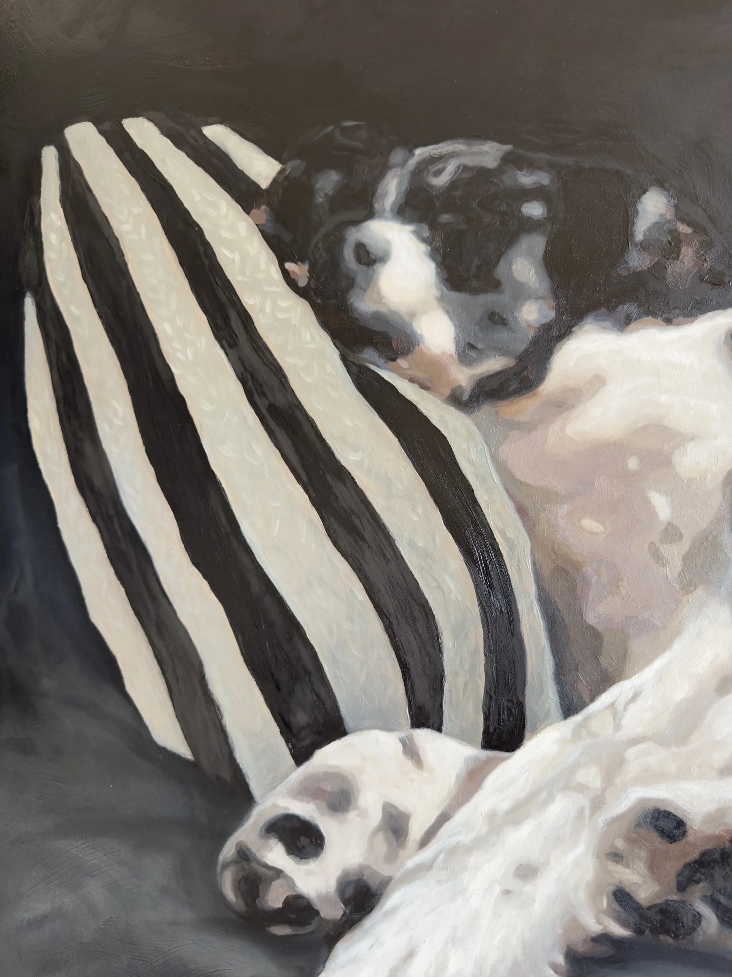 "Safe in the quiet" - Original Oil Painting
