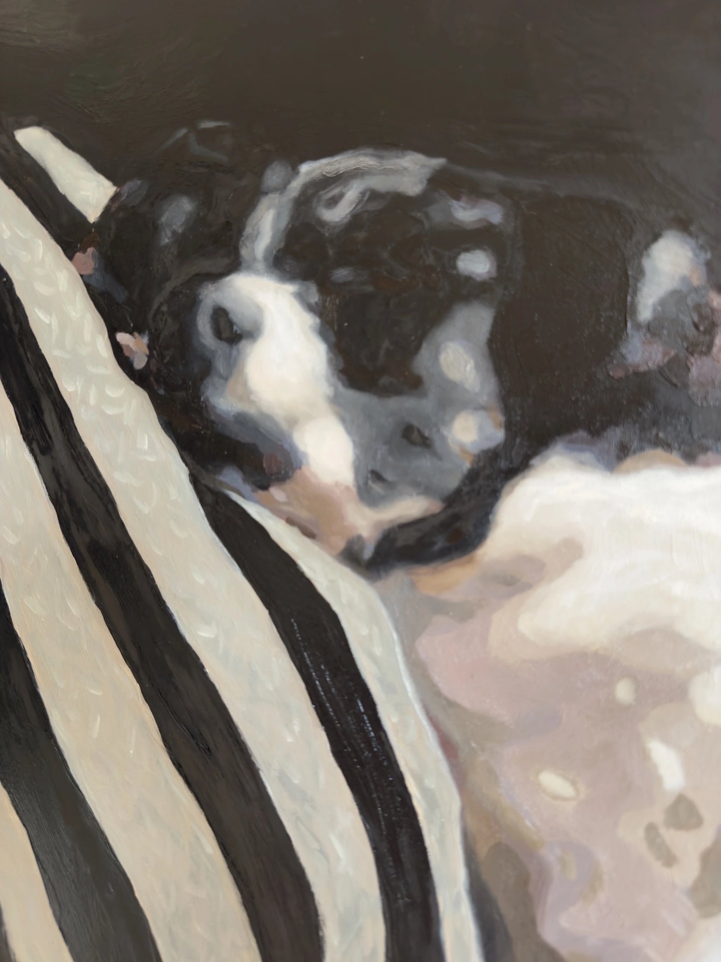 "Safe in the quiet" - Original Oil Painting
