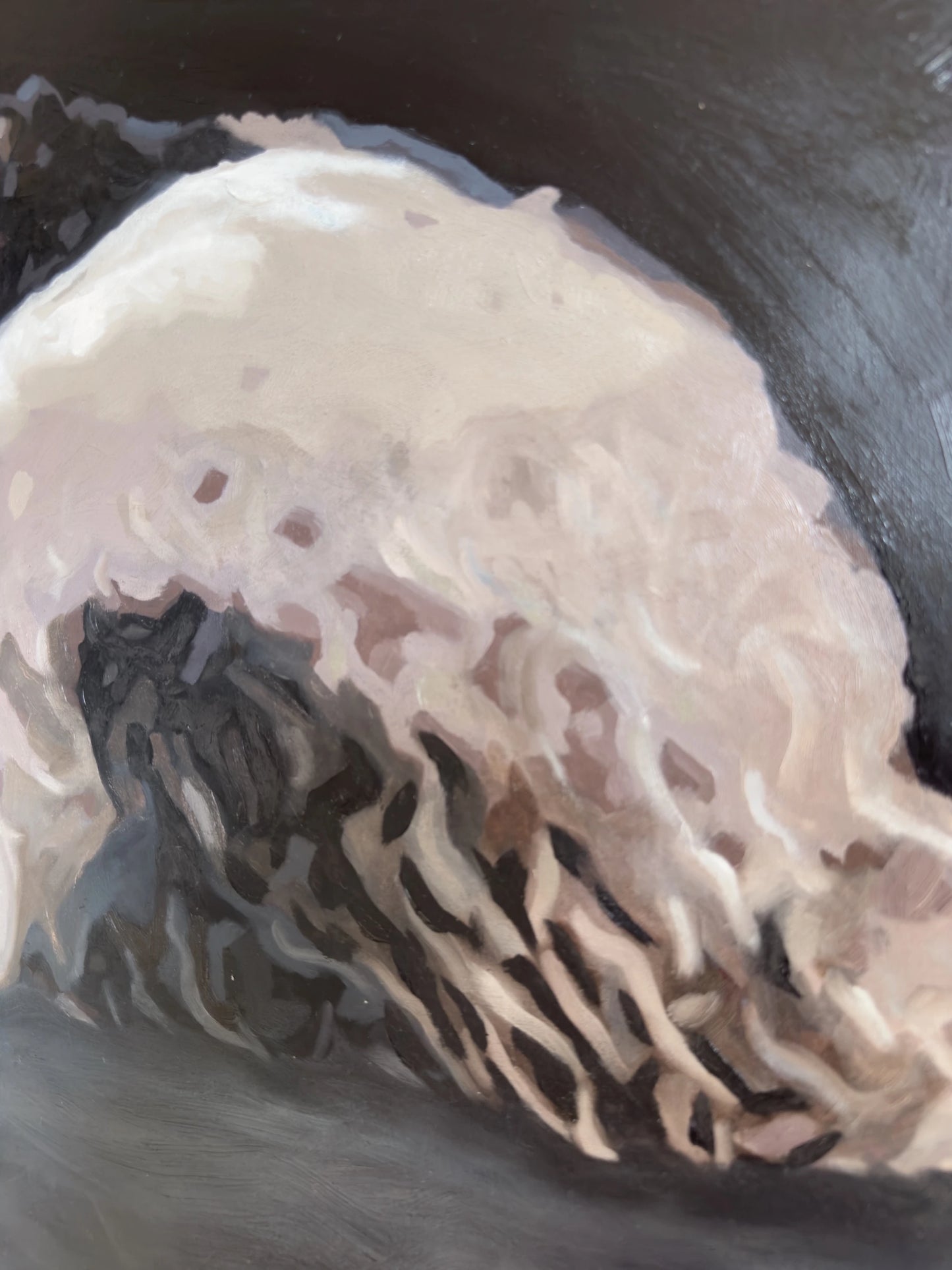 "Safe in the quiet" - Original Oil Painting